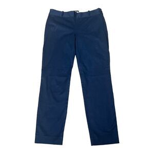 J Crew Women’s Navy Winnie Stretch Cotton Pants Style H5159 Size 0